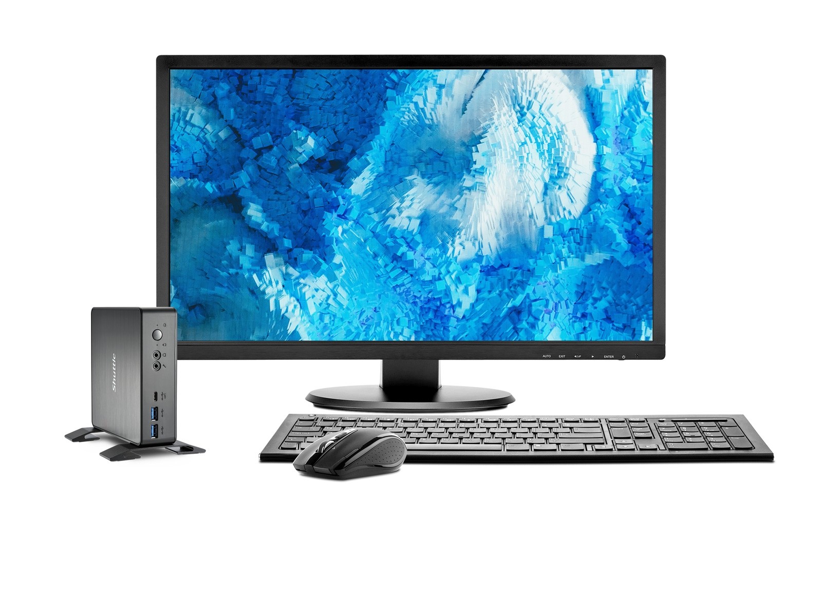 Shuttle XPC nano NC4010B -  Intel Celeron/ i3/ i5/ i7 nombreux ports et des performances élevées dans un format nano