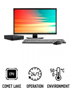 Shuttle Slim PC D4100B - Slim-PC performant pour processeurs Intel Core de 10e génération